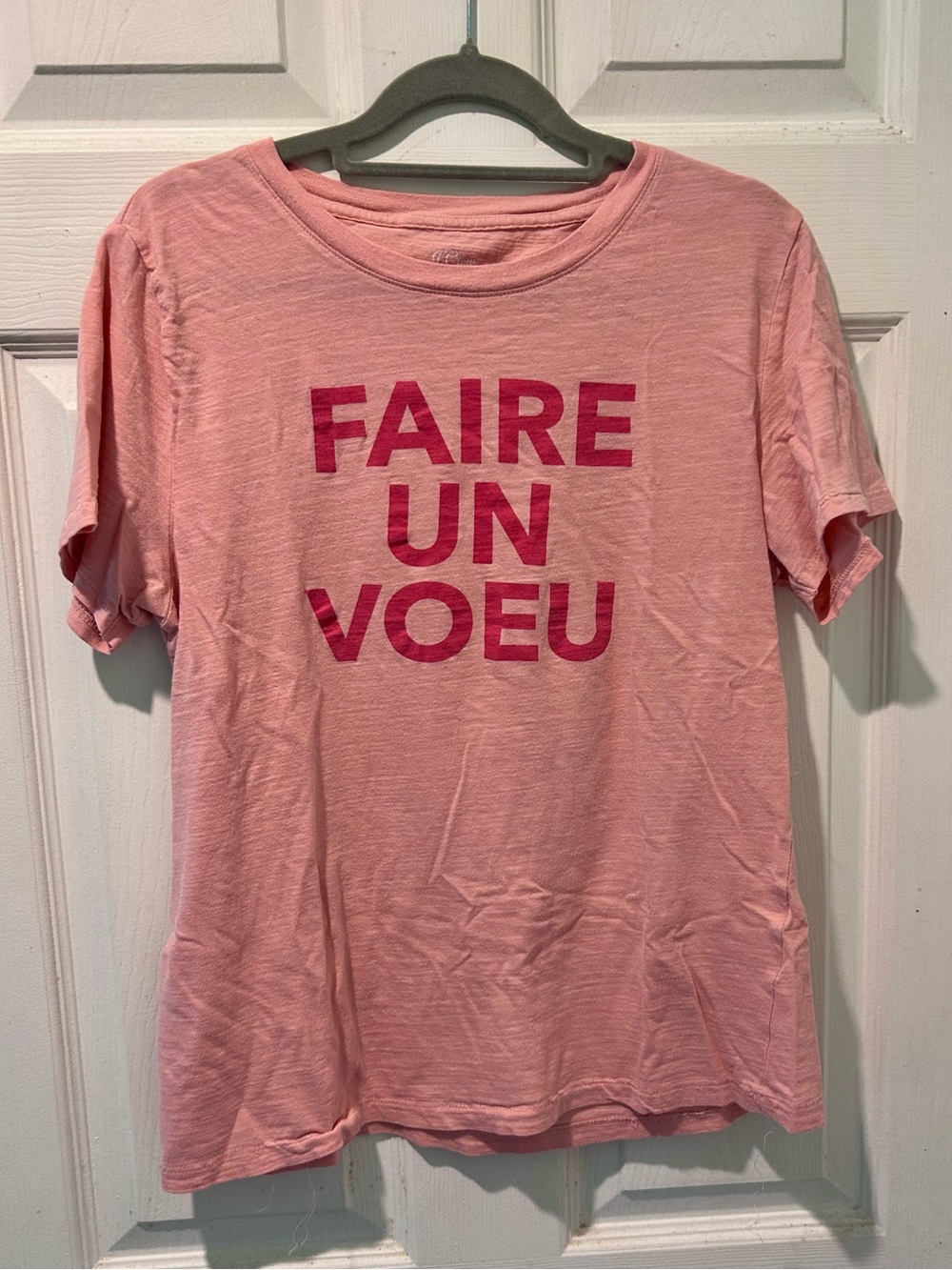 J.Crew graphic French T-shirt MD